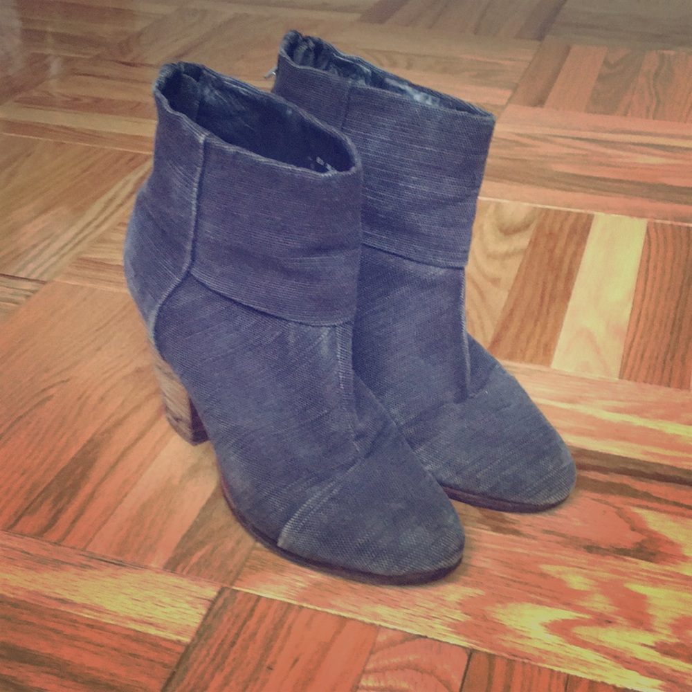 Rag & Bone Newbury bootie in grey size 6